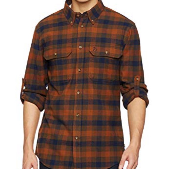 Fjallraven Other - Fjallraven Skog Shirt Slim Fit - Chestnut